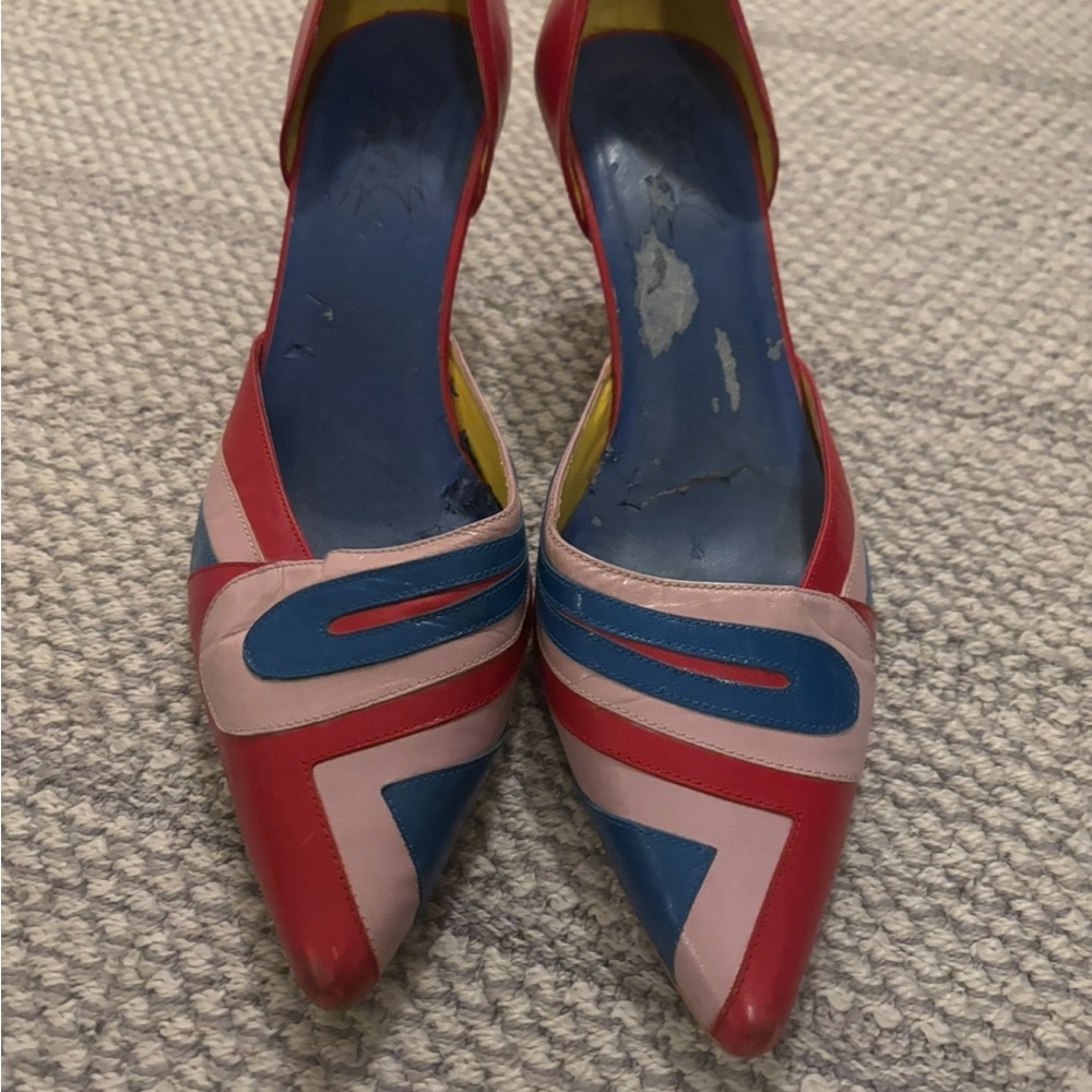 Vintage Jeffrey Campbell Colorful Women's Shoes